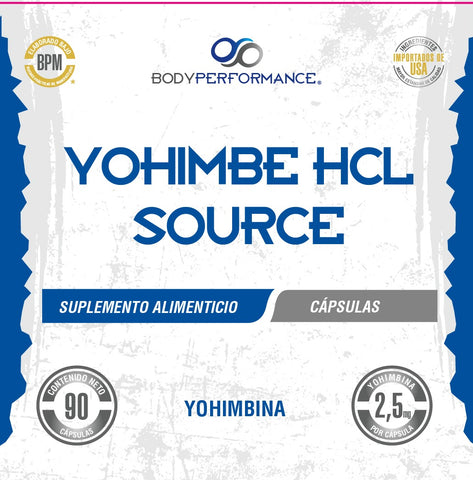 Yohimbe HCL Source 90 Tabs.