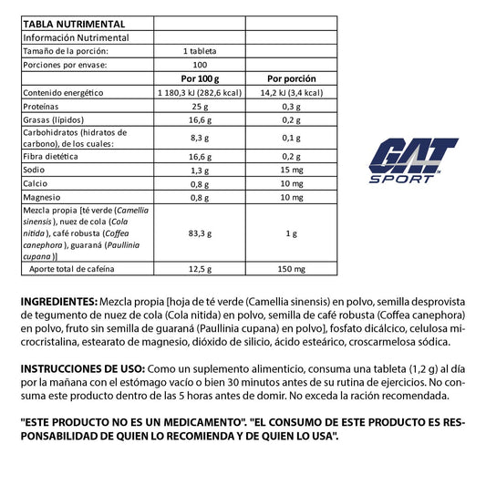 Essentials Caffeine 100 Tabs