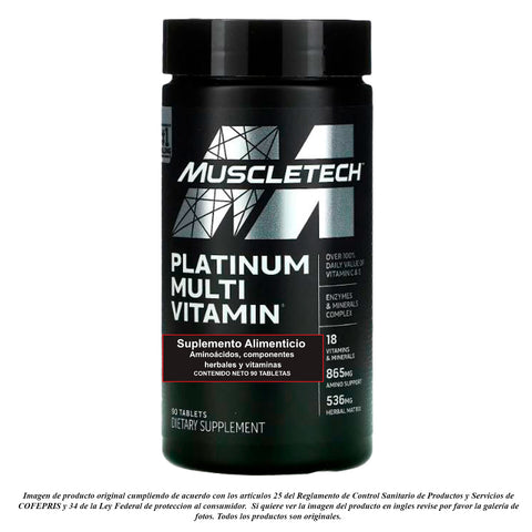Platinum Multi Vitamin 90 Tabs (30 srvs)