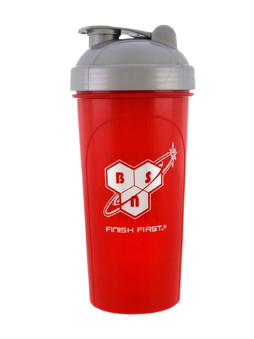 Shaker Cup Logo BSN Red 25 oz