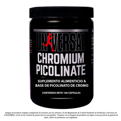 Chromium Picolinate 100 Caps (100 srvs)