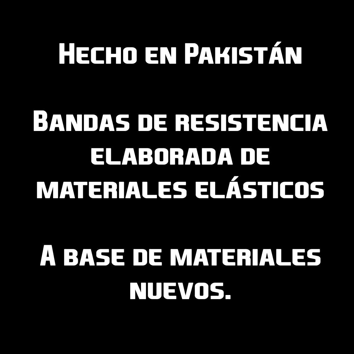 Pro Resistance Bands 3 pz.